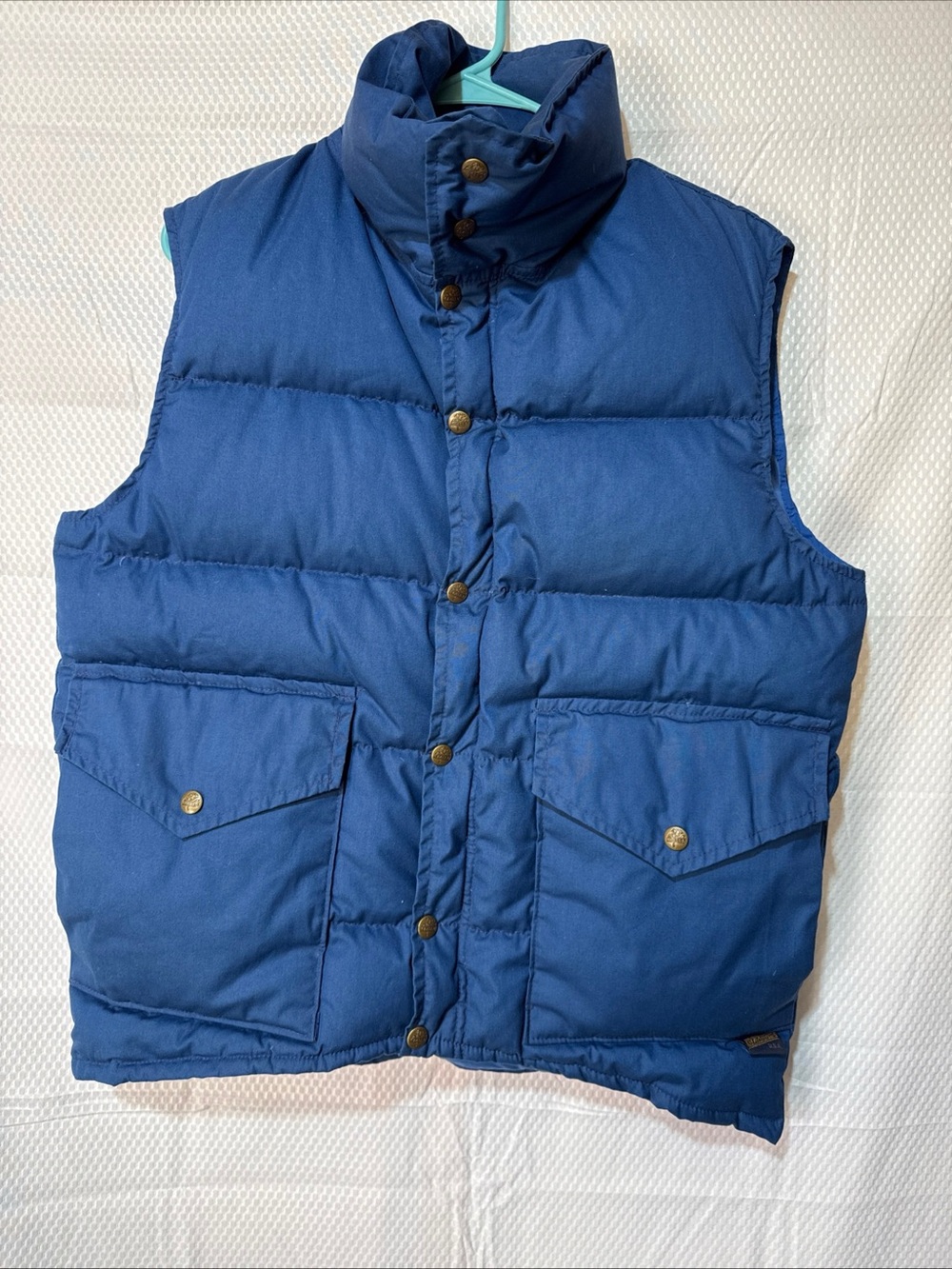 Vintage  Class 5 blue Puffer Vest Size M